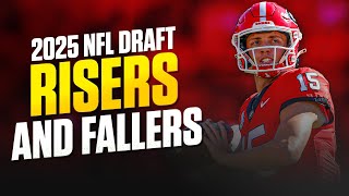 2025 NFL Draft RISERS and FALLERS Where will Carson Beck land after rocky few games [upl. by Candie]