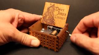 Davy Jones Locket  Pirates Of The Caribbean Music box by Invenio Crafts [upl. by Patterman]