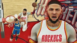 NBA 2K17 MyCAREER LVP  NBA Playoffs WCFG2  40 POINTS IN THE 1ST HALF PUTBACK DUNK ON KD [upl. by Polard]