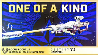 Locus Locutus The Real God Roll Everyones Been Missing [upl. by Trow472]