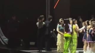 OMG Jimin Dancing to Attention with Newjeans at The Fact Music Awards tma reaction bts blackpink [upl. by Risley505]