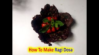 How To Make Ragi Dosa  Cooking in CLAY Crispy Ragi Millet Dosa Recipe  Weight Loss Millet Recipes [upl. by Ahsiym]