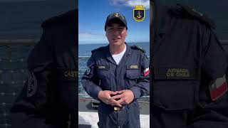 Primer embarco de alumnos de la Escuela de Grumetes en Unidad de la Armada grumetes armada chile [upl. by Apoor472]