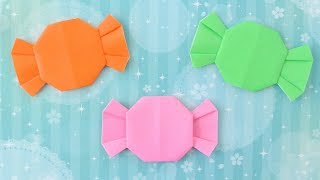 折り紙 飴あめの作り方 Origami – How to make candy [upl. by Resay]