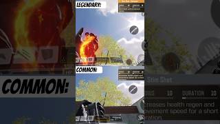 LEGENDARY VS COMMON STIM SHOT CODM [upl. by Llehsad]