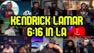 KENDRICK LAMAR  616 in LA  UNCUT REACTION MASHUP [upl. by Culley]