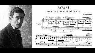 Maurice Ravel  Pavane pour une infante défunte piano [upl. by Telimay]