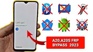 samsung a20 a20s frp bypass without pc  a20a20s google account unlouck in 2023 easy way [upl. by Eloccin]