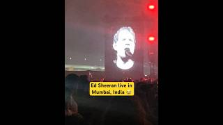 Ed Sheeran  Bloodstream live in Mumbai India edsheeran bloodstream pop concert liveshow [upl. by Nevi]