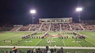 Massillon Tigers halftime show Vs Licking Heights 2024 [upl. by Liban716]