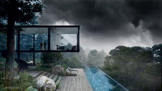 The coming storm Modern comfort villa among the black clouds [upl. by Iderf]