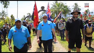 Australian PM commemorates Anzac Week in Papua New Guinea [upl. by Longan]