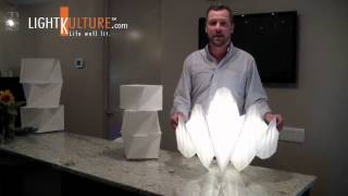 Artemide INEI Collection designed by Issey Miyake Product Demonstration [upl. by Oguh]