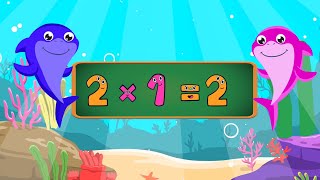 2x5x10x Times Table Song  Times Tables Songs  Little Poppy Tales Kids Songs and Nursery Rhymes [upl. by Ahseekat661]