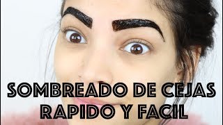 Cejas Hermosas  Sombreado de cejas FACIL Y RAPIDO l Cukismakeup [upl. by Certie]