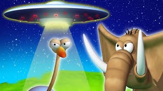 Gazoon हिंदी  UFO  अज्ञात फ्लाइंग ऑब्जेक्ट  Hindi Cartoons For Kids [upl. by Pugh]