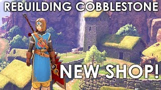 Dragon Quest XI How To Rebuild Cobblestone completely And Get New Shop Post Game Guide [upl. by Green644]