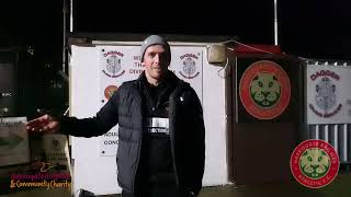 081024 Harrogate Railway Athletic 43 Dronfield Town postmatch interview [upl. by Boylan]