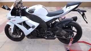 Kawasaki Ninja ZX10R 2009 Walk around [upl. by Aremahs]