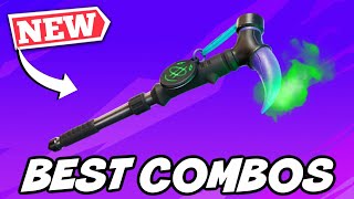 BEST COMBOS FOR NEW MINTY MOUNTAINEER PICKAXE MINTY LEGENDS PACK  Fortnite [upl. by Oirasec]