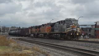 Railfanning the BNSF Staples Sub and 2 CPKC trains [upl. by Ramo]