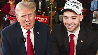 Donald Trump Comes on Adin Rosss Stream [upl. by Haramat]