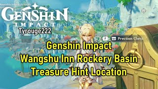 Genshin Impact  Wangshu Inn Secret Treasure Hint Location [upl. by Sackman]