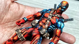 How to custom repaint Marvel Legends Deadpool action figure [upl. by Norud422]