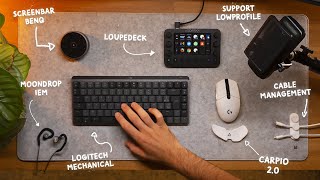 7 Accessoires de Setup de Bureau Deltahub Carpio Logitech MX Mini MoonDrop CHU [upl. by Nomyaw96]