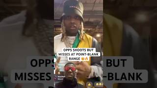 🚨🤯 RAPPER’S ENEMIES SHOOT AT HIM BUT MISS chicago funnyshorts comedy [upl. by Bucky310]