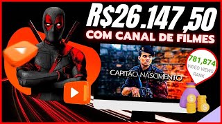 Canal de Filmes e Séries Monetiza no Youtube O SEGREDO DOS DIREITOS AUTORAIS [upl. by Kcirdet]