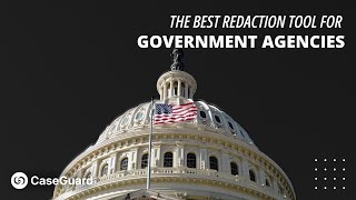 The Best Redaction Tool For Government Agencies [upl. by Aisac]