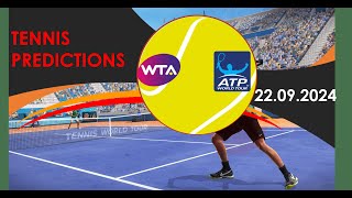 Tennis Predictions TodayATP ChengduATP HangzhouWTA SeoulWTA Hua HinTennis Betting Tips [upl. by Noir]