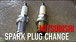 Spark Plug  Ignition Coil Change  Mitsubishi Lancer 2007  2015  Proton Inspira [upl. by Euphemia735]