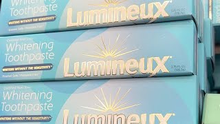 I tried Lumineux Toothpaste  Whitening Strips  Review Before and After [upl. by Pellet260]