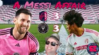 St Louis CITY SC vs Inter Miami CF REACTION  Messi Suarez and Alba score [upl. by Chaille]