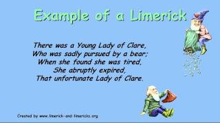 ♣♣♣♣ Limericks  How To Write A Limerick  Guide to Limericks and Examples [upl. by Blayze]