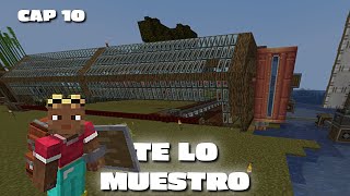 Vale la pena la agricultura automatizada en Minecraft Cap 10 Create mod [upl. by Fairleigh]