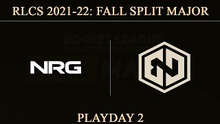 NRG vs END  RLCS 202122 Fall Split Major  The General NRG vs Endpoint CeX  9 December 2021 [upl. by Shurlocke]