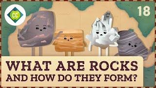 What Are Rocks and How Do They Form Crash Course Geography 18 [upl. by Hintze]