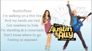 Austin and Ally Dont Look down Lyrics Video [upl. by Diane]