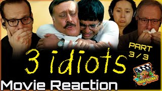 3 IDIOTS Movie Reaction Part 3  Aamir Khan  Madhavan  Boman Irani  Kareena Kapoor [upl. by Ecinaj]