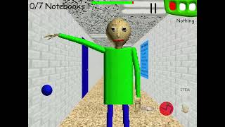 Trying to beat Baldi’s basics on mobile I failed miserably [upl. by Aldercy655]