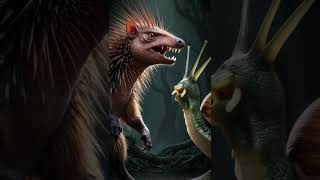 Spiny Anteater and Garden Snail fusionanimal hybridanimal [upl. by Sexton]