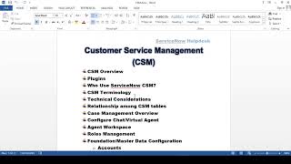 CSM In ServiceNow  ServiceNow csm implementation  ServiceNow CSM Tutorial for Beginner  Part1 [upl. by Matthaeus183]