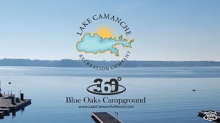 360 Tour of Blue Oaks Campground at Lake Camanche Recreation Area in Ione California [upl. by Anaujit]