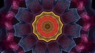 Splendor of Color Kaleidoscope Video v14 Relaxing Meditation Music with Colorful Psychedelics [upl. by Hayalat676]