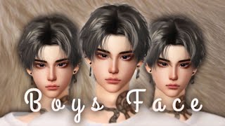 Zepeto face tutorial cuteboys  ╹▽╹ [upl. by Yhtir]