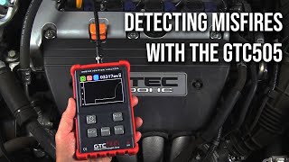 How to Detect Misfires with the GTC505 Engine Ignition Analyzer [upl. by Airpal]