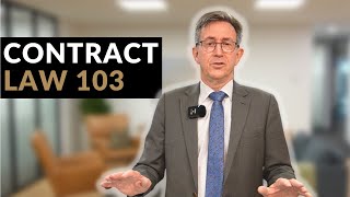 CONTRACT LAW 103 NEW ZEALAND LITIGATION LAWYER NEW ZEALAND [upl. by Ellenej]